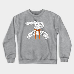 Martial Arts: Katate Gi Orange Belt Crewneck Sweatshirt